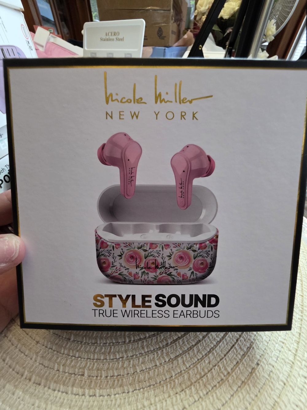 Nicole Miller Pink True Wireless Earbuds - StyleSound